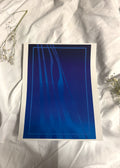 Purple gradient print