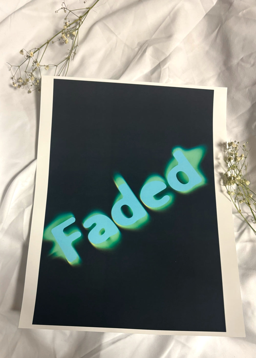 “Faded” print